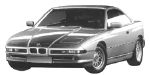 BMW E31 P1B4B Fault Code